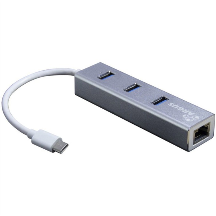HUB USB-C => 3xUSB3.0 1xRJ45 Inter-Tech Argus IT-410-S (88885472) HUB USB-C => 3xUSB3.0 1xRJ45 Inter-Tech Argus IT-410-S (88885472)