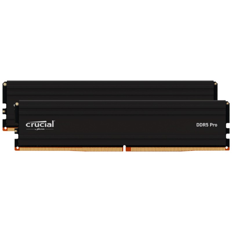 DDR5 64GB 5600MHz CL46 KIT (2x32GB) Crucial Pro 1,1V črna (CP2K32G56C46U5)
