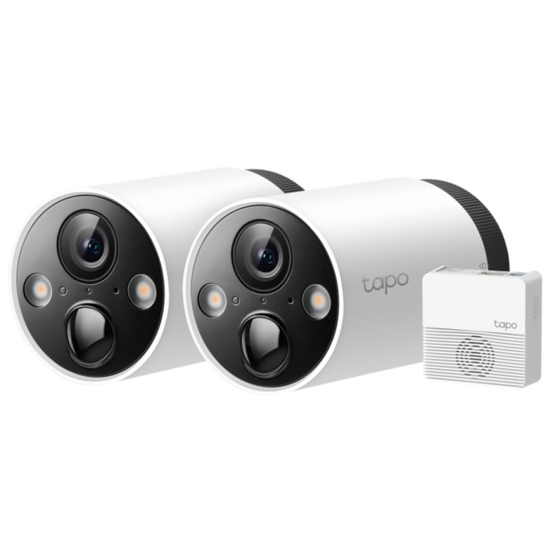 Zunanja nadzorna kamera TP-Link Tapo C420S2 2K QHD Wi-Fi - set 2 kamer + Smart Hub TP-LINK Zunanja nadzorna kamera TP-Link Tapo C420S2 2K QHD Wi-Fi - set 2 kamer + Smart Hub