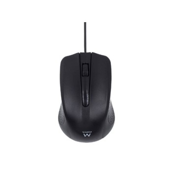 Miš Ewent USB 1000 črna 1000DPI (EW3300)