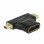 Adapter HDMI-C Mini M / HDMI-D mikro M / HDMI Ž