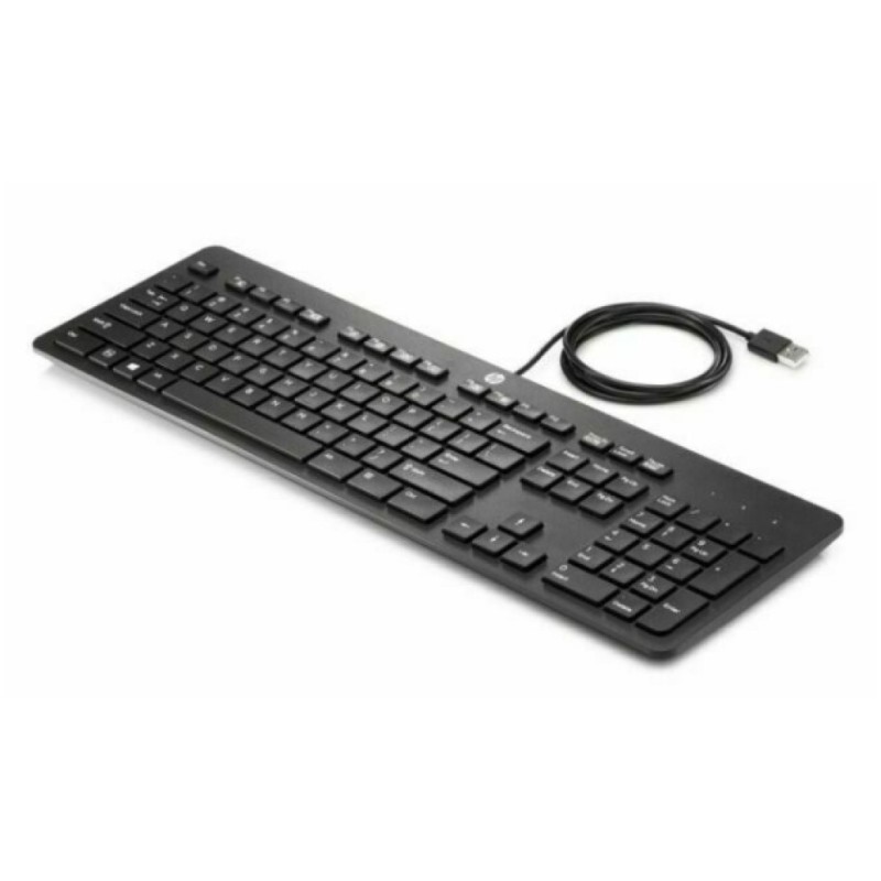 Tipkovnica HP USB žična Slim Business DE črna (803181-L31)
