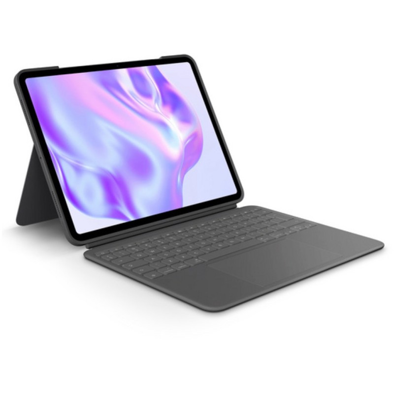 Ovitek s tipkovnico Logitech Combo Touch za iPad Pro 13, M4, grafiten, SLO g.