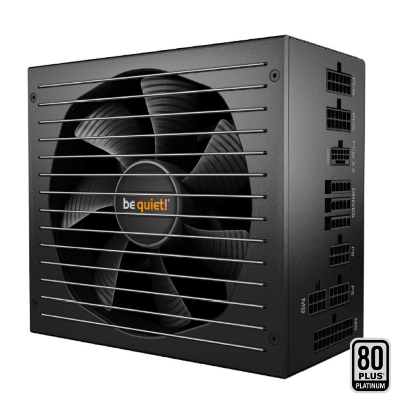 Napajalnik - 1000W Bequiet Straight Power 12 80Plus Platinum 93,9% ATX 3.0 Modular 135mm črna (BN338) be quiet! Napajalnik - 1000W Bequiet Straight Power 12 80Plus Platinum 93,9% ATX 3.0 Modular 135mm črna (BN338)