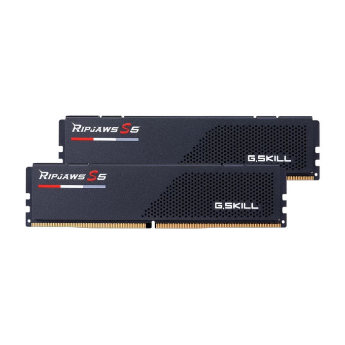 DDR5 32GB 6000MHz CL32 KIT (2x16GB) G.Skill Ripjaws S5 XMP3.0 1,35V črna (F5-6000J3238F16GX2-RS5K)