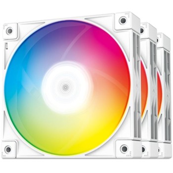 Ventilator Deepcool FC120 120mm, bela RGB (3 pack) Ventilator Deepcool FC120 120mm, bela RGB (3 pack)