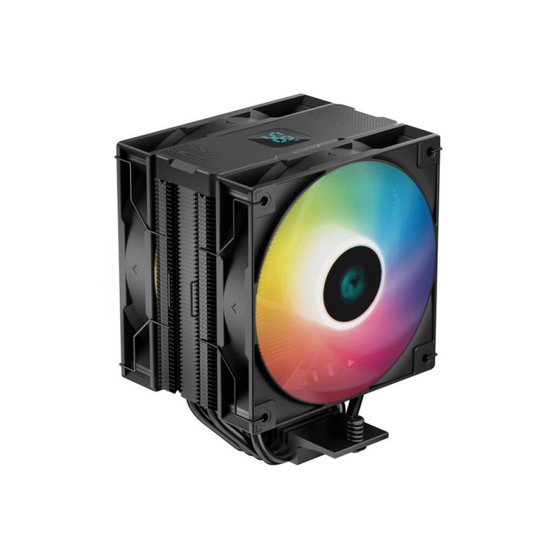 Zračni hladilnik DeepCool AG400 Digital Plus - 120mm 31,6 dB 153mm ARGB črna (R-AG400-BKADMP-G-1) Deepcool Zračni hladilnik DeepCool AG400 Digital Plus - 120mm 31,6 dB 153mm ARGB črna (R-AG400-BKADMP-G-1)