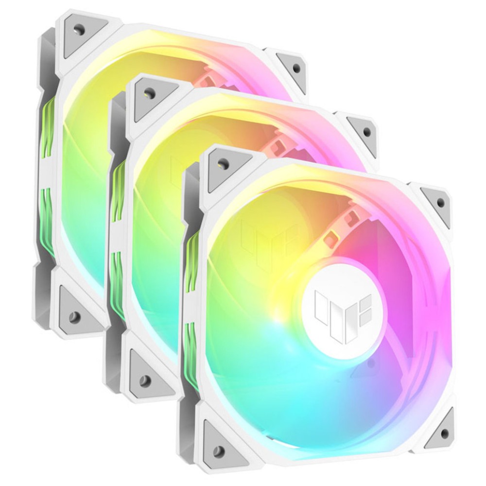 Ventilator Asus TR120 Reverse 120mm, bela ARGB (3 pack) ASUS Ventilator Asus TR120 Reverse 120mm, bela ARGB (3 pack)