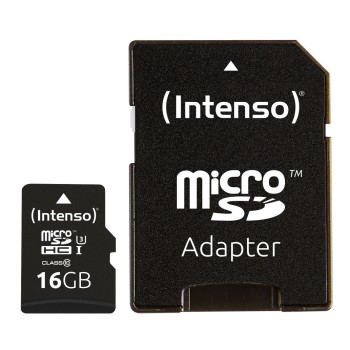 Spominska kartica SDXC-Micro 16GB Intenso 90MB/s UHS-I Class 10 Pro adapter (3433470)