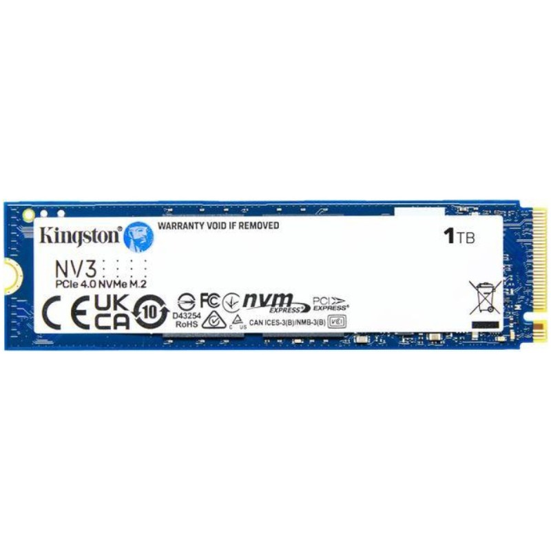 Disk SSD M.2 NVMe PCIe 4.0 1TB Kingston SVN3S 2280 6000/4000MB/s (SNV3S/1000G) KINGSTON Disk SSD M.2 NVMe PCIe 4.0 1TB Kingston SVN3S 2280 6000/4000MB/s (SNV3S/1000G)