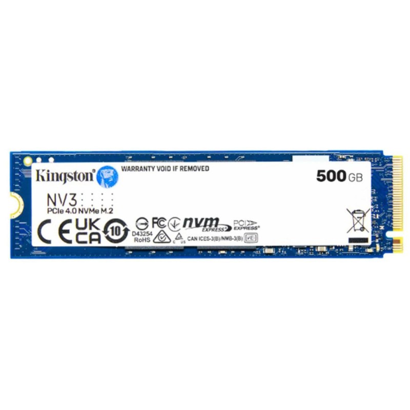 Disk SSD M.2 NVMe PCIe 4.0 500GB Kingston SVN3S 2280 5000/3000MB/s (SNV3S/500G) KINGSTON Disk SSD M.2 NVMe PCIe 4.0 500GB Kingston SVN3S 2280 5000/3000MB/s (SNV3S/500G)