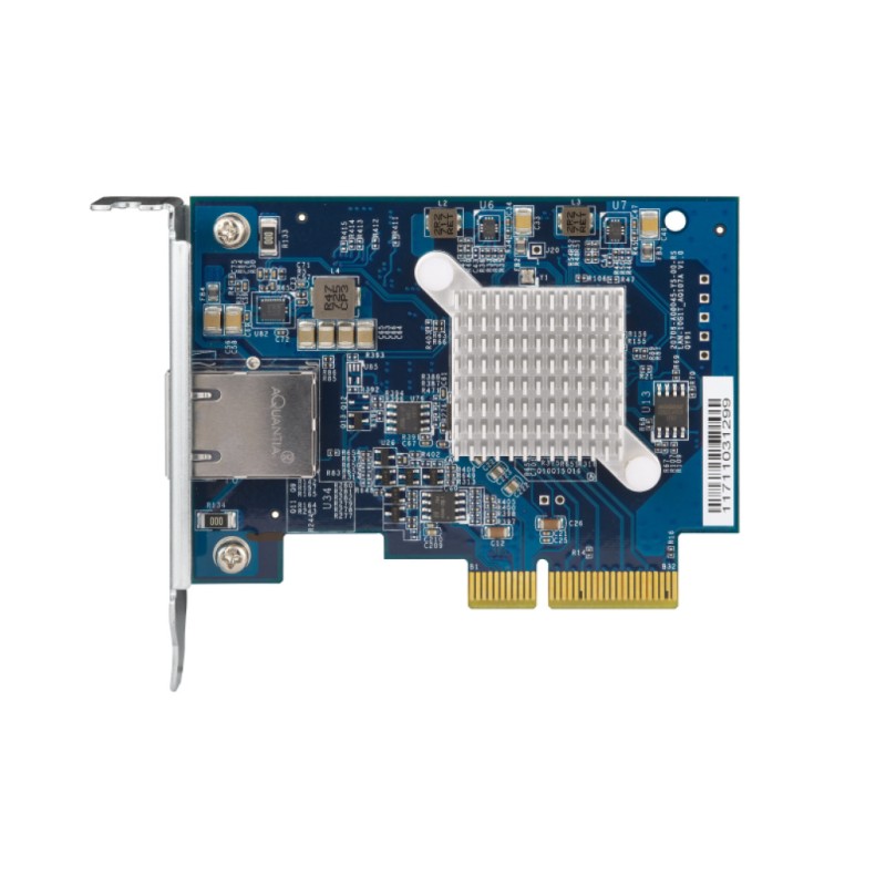 Mrežna kartica PCIe 1x LAN RJ45 10GbE BASE QNAP QXG-10G1T QNAP Mrežna kartica PCIe 1x LAN RJ45 10GbE BASE QNAP QXG-10G1T