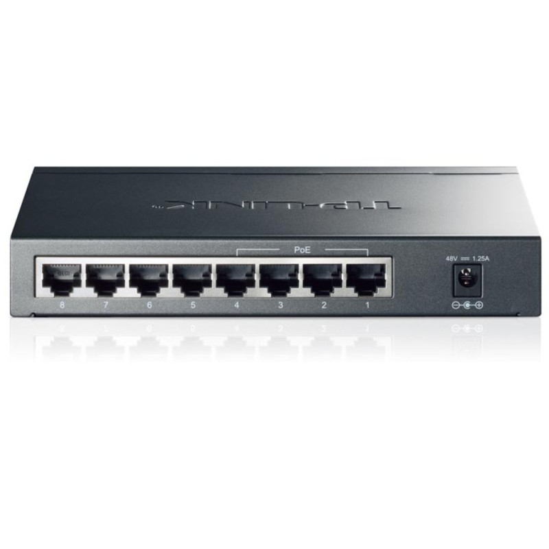 STIKALO 8-PORT TP-Link TL-SG1008P 10/100/1000 PoE+ () TP-LINK STIKALO 8-PORT TP-Link TL-SG1008P 10/100/1000 PoE+ ()