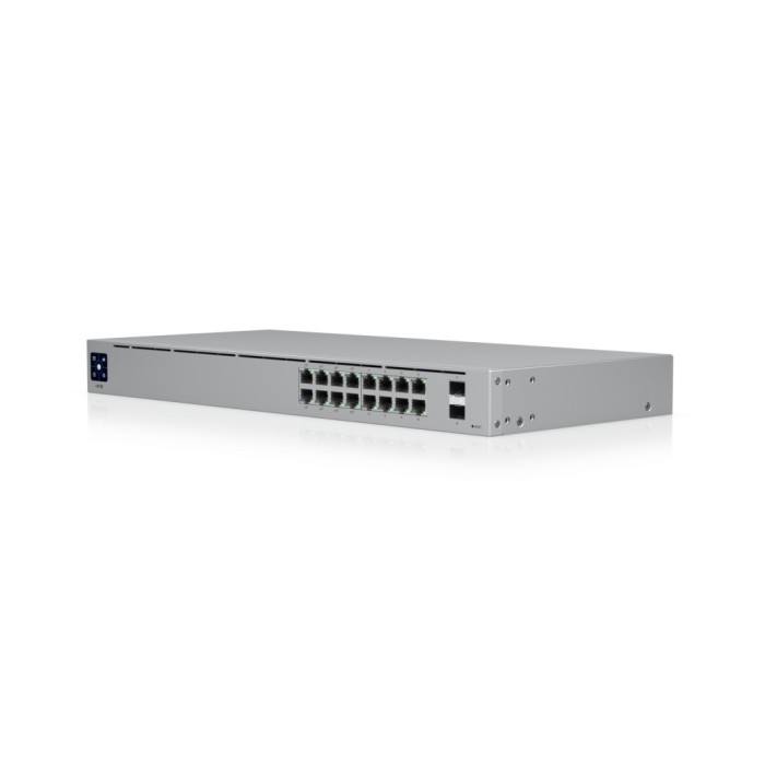 STIKALO 16-PORT + 2x SFP Ubiquiti USW-16-PoE 100/1000 PoE (USW-16-POE) STIKALO 16-PORT + 2x SFP Ubiquiti USW-16-PoE 100/1000 PoE (USW-16-POE)