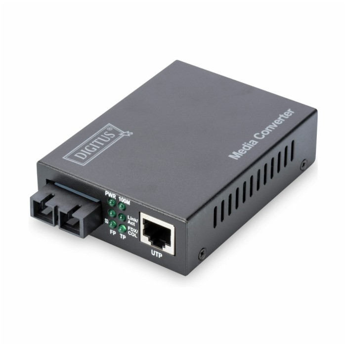 Digitus pretvornik FO-UTP 10/100 SC MM DN-82020-1