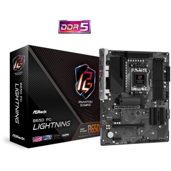 Osnovna plošča AM5 Asrock B650 PG Lightning ATX 1xHDMI 2.1 Osnovna plošča AM5 Asrock B650 PG Lightning ATX 1xHDMI 2.1