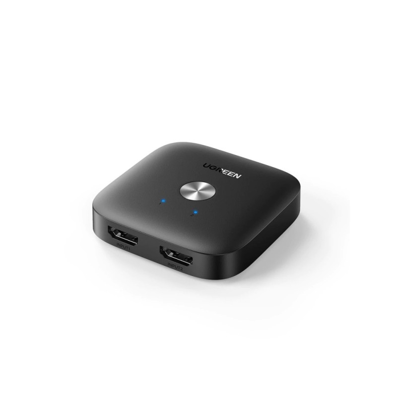 Podatkovni preklopnik 2:1 HDMI Ugreen HDMI 2.0 2x1 enosmerni razdelilec, stikalo - box (80126) UGREEN Podatkovni preklopnik 2:1 HDMI Ugreen HDMI 2.0 2x1 enosmerni razdelilec, stikalo - box (80126)