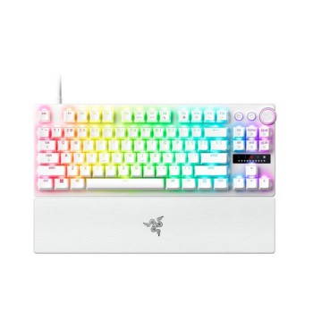 Gaming Tipkovnica USB-C Razer huntsman V3 Pro Tenkeyless SLO | SLO gravura bela RGB (RZ03-04981700-R3M1)