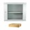 DATECH zidni kabinet 12U 635 600x600 siv + polica DP.6612.9000