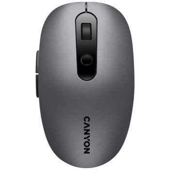 Miš brezžična + Bluetooth Canyon MW-9 2-v-v 1500DPI 6 gumbov siva (CNS-CMSW09DG) Miš brezžična + Bluetooth Canyon MW-9 2-v-v 1500DPI 6 gumbov siva (CNS-CMSW09DG)