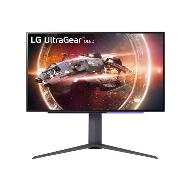 Monitor LG 68,6 cm (27,0) 27GS95QE-B 2560x1440 Gaming 240Hz OLED 0,03ms 2xHDMI DisplayPort 2xUSB3.0 Pivot  DCI-P3-98% FreeSync Premium G-Sync Compatible HDR400 UltraGear