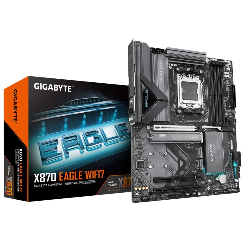 Osnovna plošča AM5 GigaByte X870 EAGLE WIFI7 ATX HDMI2.1 GIGABYTE Osnovna plošča AM5 GigaByte X870 EAGLE WIFI7 ATX HDMI2.1