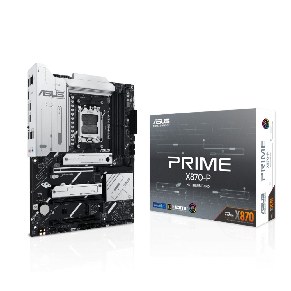 Osnovna plošča AM5 Asus Prime X870-P ATX 1xHDMI 2.0 ASUS Osnovna plošča AM5 Asus Prime X870-P ATX 1xHDMI 2.0