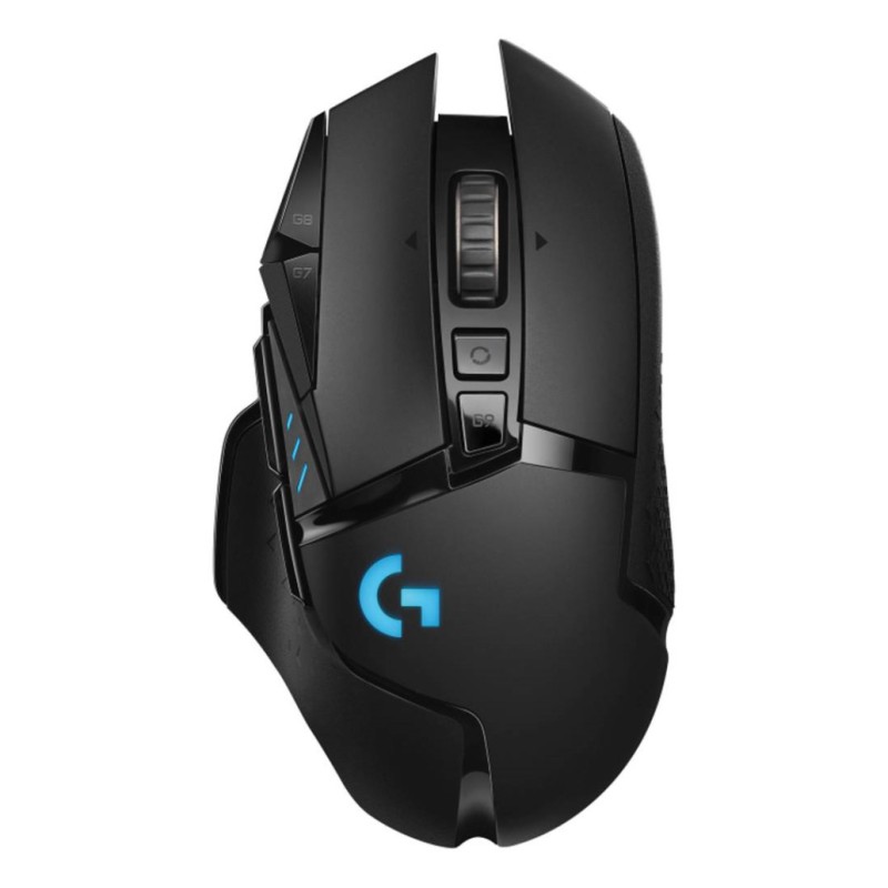 Miš brezžična, USB gaming Logitech G502 Hero 25600DPI LightSpeed črna (910-005568) LOGITECH Miš brezžična, USB gaming Logitech G502 Hero 25600DPI LightSpeed črna (910-005568)