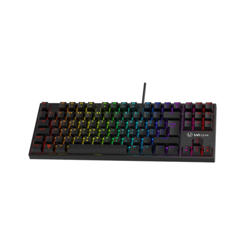 Gaming Tipkovnica Žična UVI GREED MINI V2 SLO | SLO gravura črna RGB (UVIGREEDV2MINI) UVI Gaming Tipkovnica Žična UVI GREED MINI V2 SLO | SLO gravura črna RGB (UVIGREEDV2MINI)