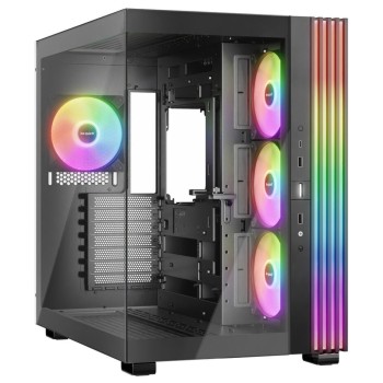 Ohišje Bequiet Light Base 600 LX MidiATX - črna RGB