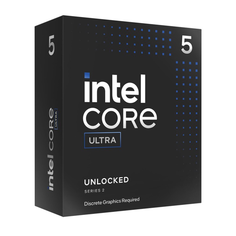 Procesor Intel LGA1851 Ultra 5 245KF 14C/14T 4,2/5,2GHz BOX 125W/159W brez grafike brez hladilnika