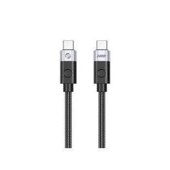 Kabel USB-C => USB-C 4 1,00m Orico 40Gbps 240W PD 8K@60Hz (CC240-40-10-BK-BP) Kabel USB-C => USB-C 4 1,00m Orico 40Gbps 240W PD 8K@60Hz (CC240-40-10-BK-BP)
