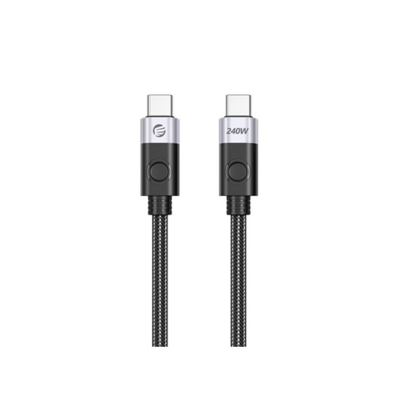 Kabel USB-C => USB-C 4 1,00m Orico 40Gbps 240W PD 8K@60Hz (CC240-40-10-BK-BP)
