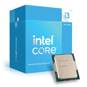 Procesor Intel 1700 Core i3 14100F 4C/8T 3,5GHz/4,7GHz BOX 58W/110W brez grafike Intel