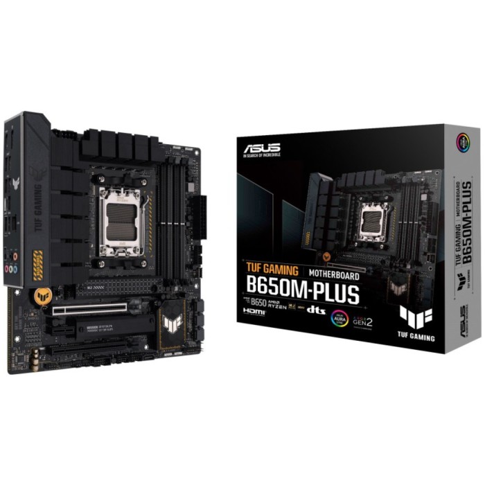 Osnovna plošča AM5 Asus TUF GAMING B650M-PLUS microATX 1xHDMI 2.1 1xDisplayPort 1.4