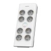 Razdelilec Philips 2,00m 8x230V prenapetostna zaščita (SPN7080WA/58) PHILIPS Razdelilec Philips 2,00m 8x230V prenapetostna zaščita (SPN7080WA/58)
