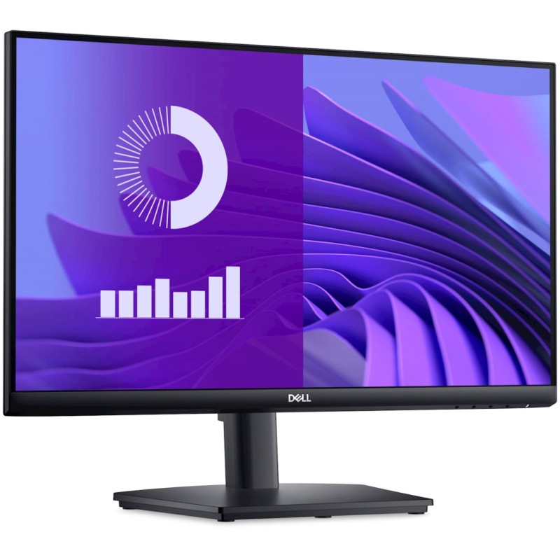 Monitor Dell 60,5 cm (23,8) E2425HS 1920x1080 75Hz VA 5ms VGA HDMI DisplayPort HAS Zvočniki  3H NTSC72%