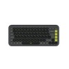 Tipkovnica brezžična + Bluetooth Logitech Pop Icon Keys US international | SLO gravura grafitna (920-013071) LOGITECH Tipkovnica brezžična + Bluetooth Logitech Pop Icon Keys US international | SLO gravura grafitna (920-013071)