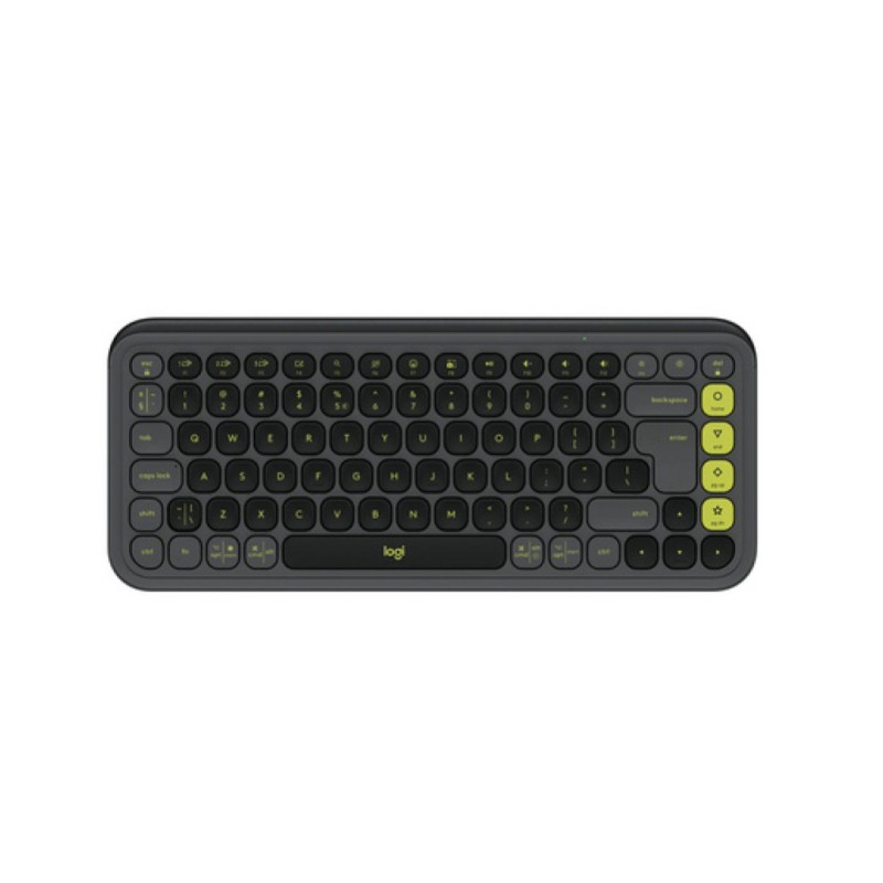 Tipkovnica brezžična + Bluetooth Logitech Pop Icon Keys US international | SLO gravura grafitna (920-013071) LOGITECH Tipkovnica brezžična + Bluetooth Logitech Pop Icon Keys US international | SLO gravura grafitna (920-013071)
