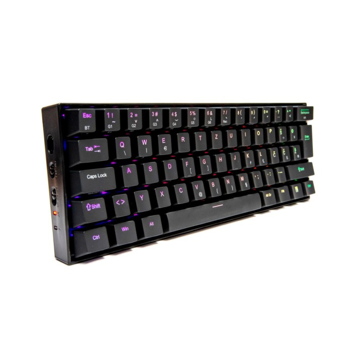 Gaming Tipkovnica USB-C Redragon DRACONIC K530 | SLO gravura črna RGB rjava stikala (10467)