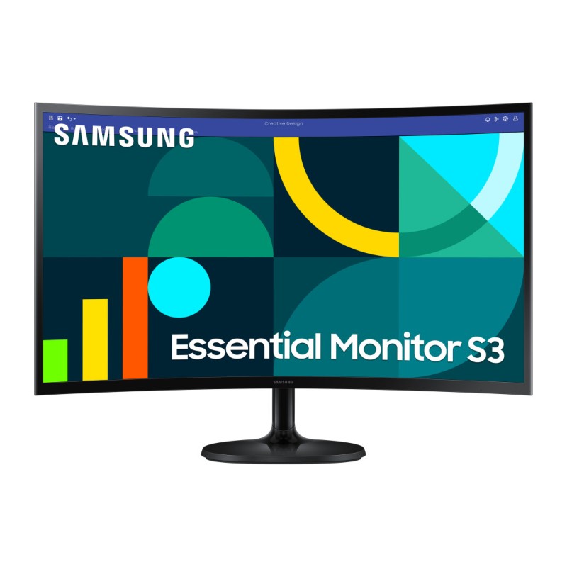Monitor Samsung 68,6 cm (27,0) S27D360GAU 1920x1080 Curved 100Hz VA 4ms VGA HDMI  FreeSync