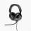 Slušalke žične JBL naglavne z mikrofonom 1x3,5mm/USB-A Quantum 300 črne (JBLQUANTUM300BLK)