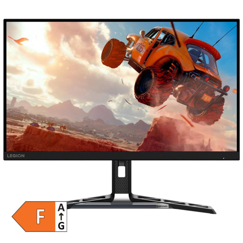 Monitor Lenovo 68,6 cm (27,0) R27qe  2560x1440 Gaming 180Hz IPS 0,5ms 2xHDMI DisplayPort Pivot  DCI-P3-90% AdaptiveSync FreeSync HDR400 Legion
