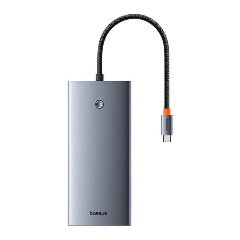 Priklopna postaja USB-C => BASEUS PortalJoy Series 13v1 2x HDMI 1xDisplayPort VGA 2xUSB3.1 1xUSB2.0 USB-C 100W 1xLAN 1x3,5mm čitalec kartic SD/microSD/TF (B00053002811-01) Baseus Priklopna postaja USB-C => BASEUS PortalJoy Series 13v1 2x HDMI 1xDisplayPort VGA 2xUSB3.1 1xUSB2.0 USB-C 100W 1xLAN 1x3,5mm čitalec kartic SD/microSD/TF (B00053002811-01)