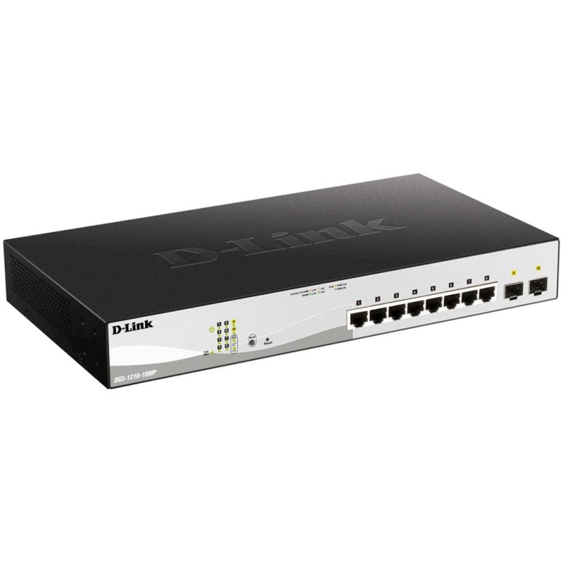 STIKALO 8-PORT D-link DGS-1210-10MP 10/100/1000 PoE Managed (DGS-1210-10MP/E) D-link STIKALO 8-PORT D-link DGS-1210-10MP 10/100/1000 PoE Managed (DGS-1210-10MP/E)