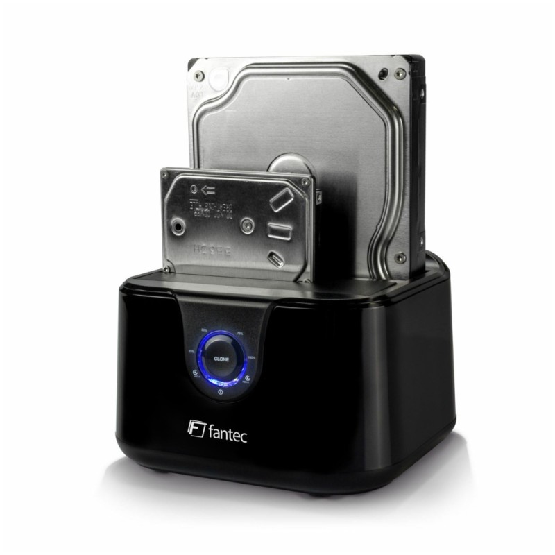 Čitalec diskov USB 3.2 Gen1 => SATA 3,5/2,5 Fantec 2-Bay presnemovalec (DS-X2U3-Glanz 2494) Fantec Čitalec diskov USB 3.2 Gen1 => SATA 3,5/2,5 Fantec 2-Bay presnemovalec (DS-X2U3-Glanz 2494)