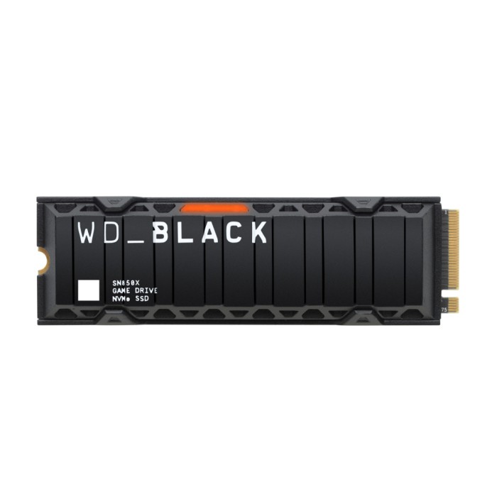 Disk SSD M.2 NVMe PCIe 4.0 2TB WD SN850X Black 2280 7300/6600MB/s s hladilnikom (WDS200T2XHE) Disk SSD M.2 NVMe PCIe 4.0 2TB WD SN850X Black 2280 7300/6600MB/s s hladilnikom (WDS200T2XHE)