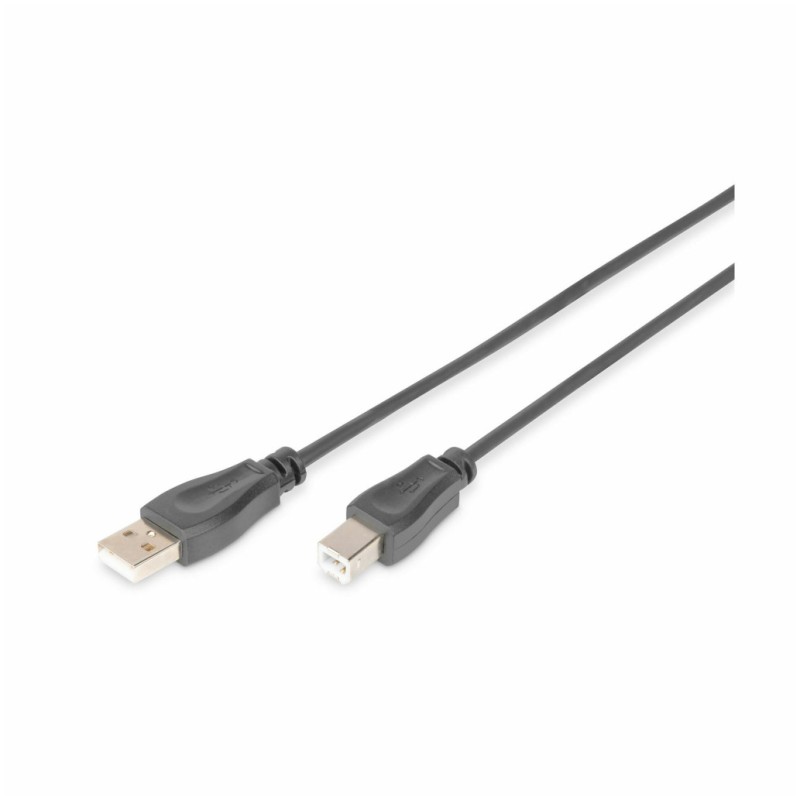 Kabel USB A => B 1,8m Digitus dvojno oklopljen (AK-300105-018-S) Digitus Kabel USB A => B 1,8m Digitus dvojno oklopljen (AK-300105-018-S)