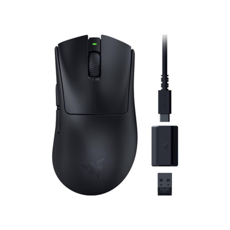 Miš Razer brezžična DeathAdder V3 Hyperspeed optična gaming 8 gumbov 26000DPI črna (RZ01-05140100-R3G1) Razer Miš Razer brezžična DeathAdder V3 Hyperspeed optična gaming 8 gumbov 26000DPI črna (RZ01-05140100-R3G1)