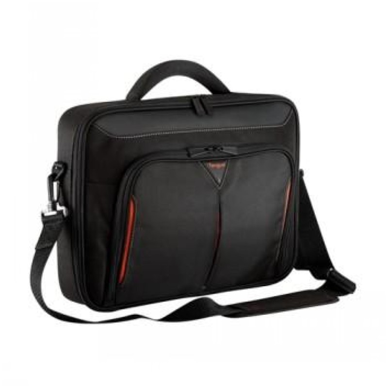 Torba za notesnik 36,0 cm (14,1) Targus Classic Clamshell črna/rdeča (CN414EU) Targus Torba za notesnik 36,0 cm (14,1) Targus Classic Clamshell črna/rdeča (CN414EU)